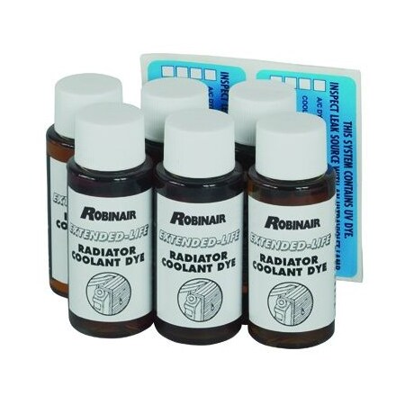 Robinair UV DYE FOR EXTENDED LIFE COOLANTS* RR16266